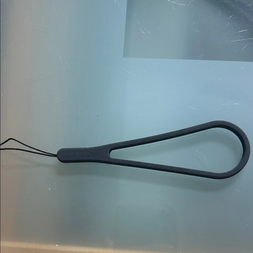 Sony Black Loop  silicone Wrist  Strap